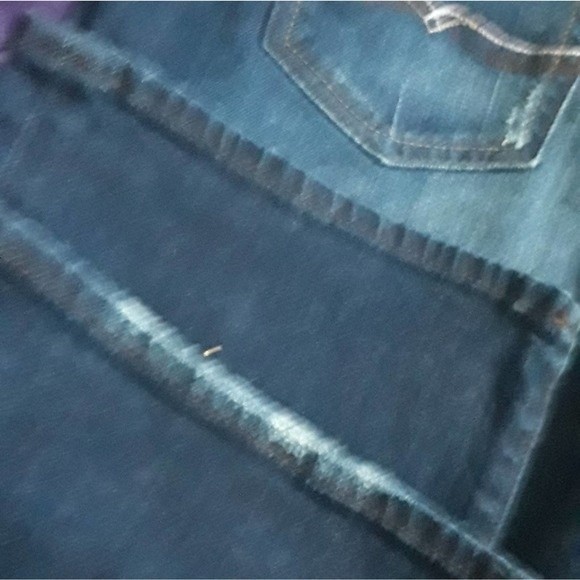 LUCKY BRAND Stark Sweet n Low Hipster Denim Jeans Size 28 Distressed Trendy Chic - Picture 5 of 8